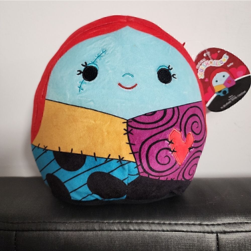 Squishmallows Disney Sally with Heart NBC 8" Plush NEW 2024 Valentine's Day